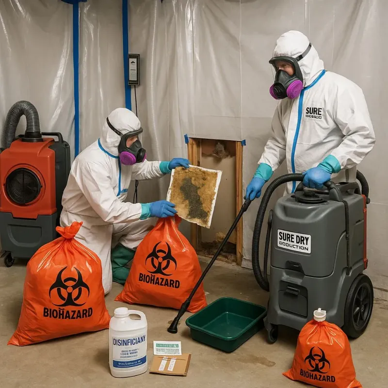 Contaminated Water Handling Protocols process in Mooresville, NC