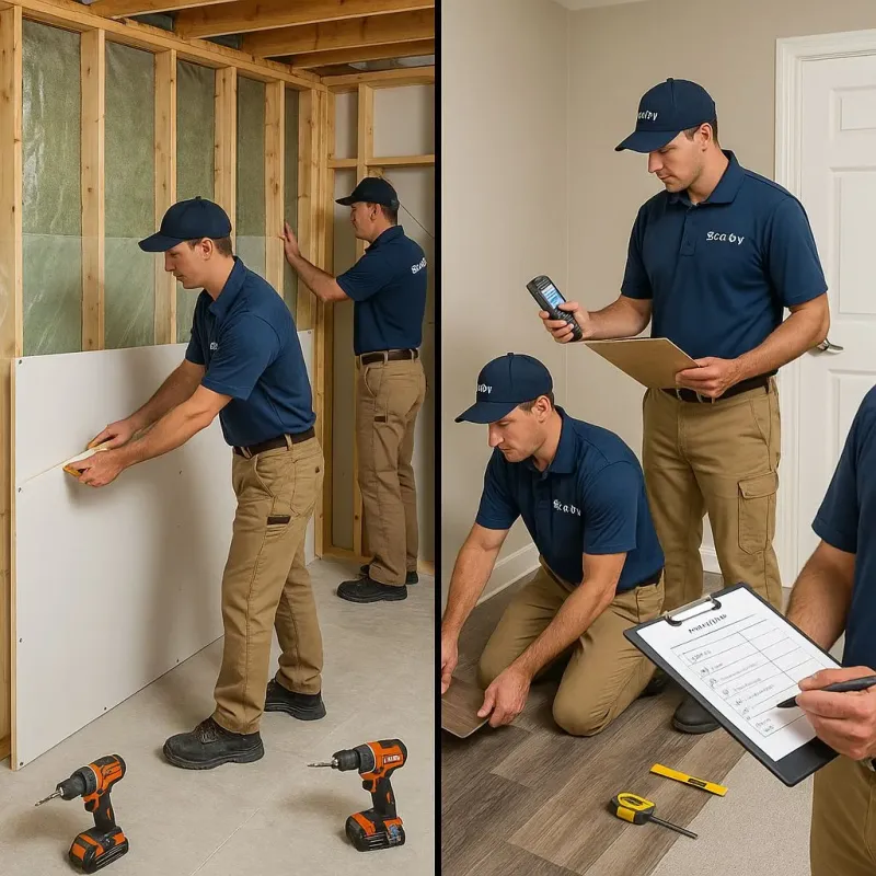 Repairs and Reconstruction process in Mooresville, NC